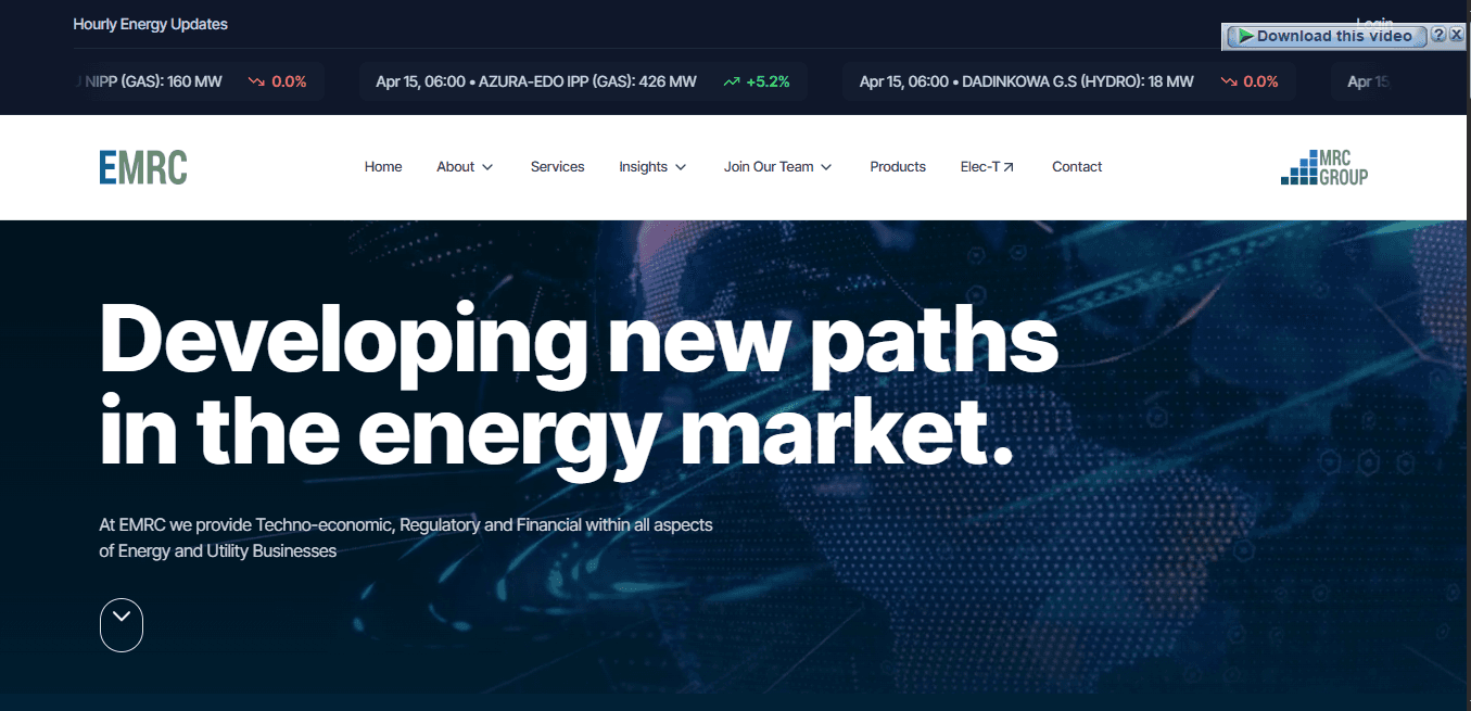 EMRC Website Rebranding